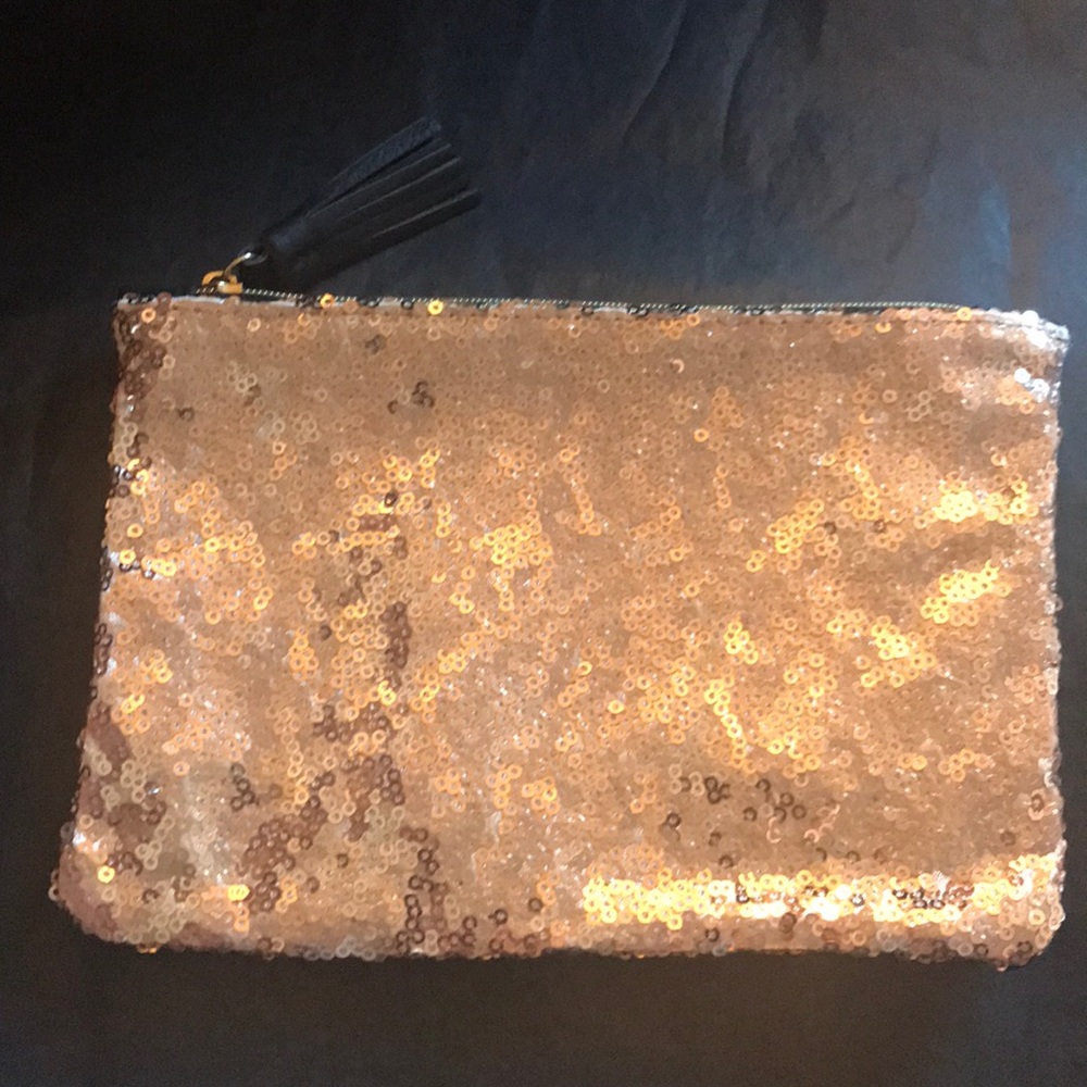 Ipsy sequins makeup bag